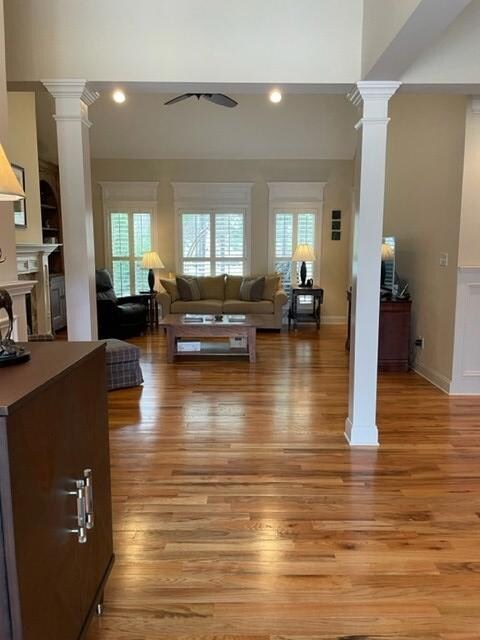 From foyer with great room ahead