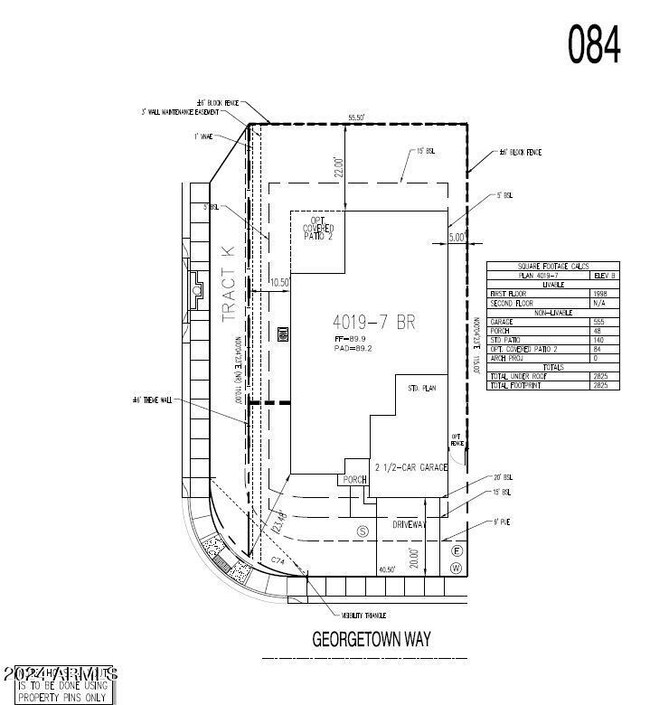 Plot Plan