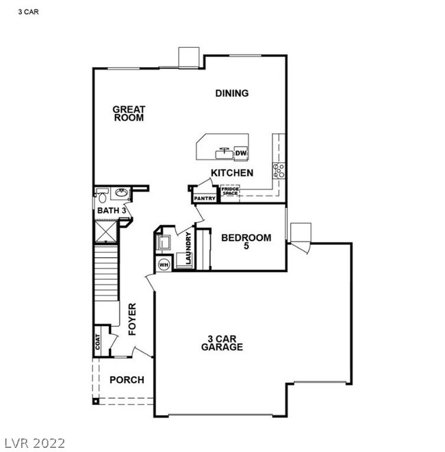 2665 FLOOR PLAN 1ST FLOOR