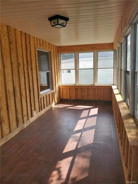 Enclosed front porch