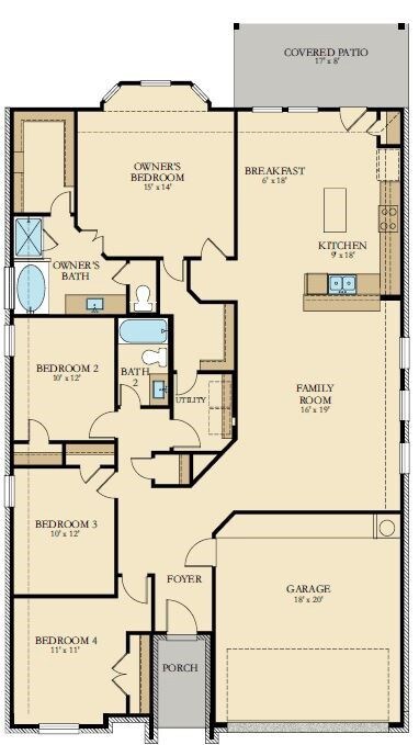 127 Comber Rd, Magnolia, TX 77354 - photo 2