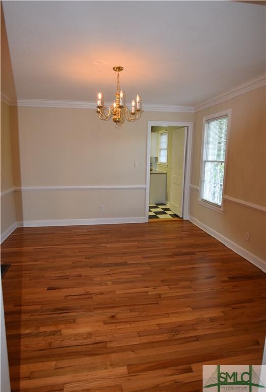 Dining Room to the right going into the Kitchen