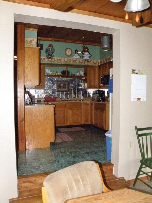 View into Kitchen from Sunroom