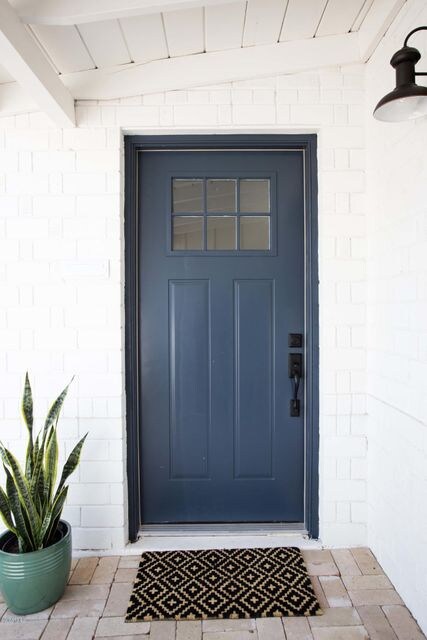 Clarendon Front Door After