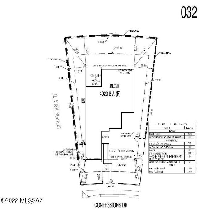 Plot Plan
