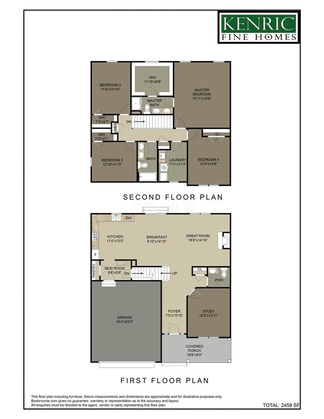 2 story Floorplan