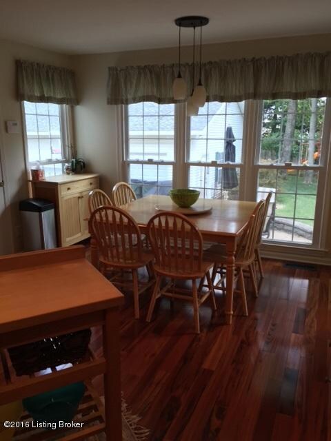 Eating Area Opens to Covered Porch