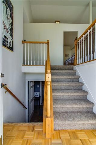 Decisions! Do I go downstairs to play or upstairs to prepare dinner ?