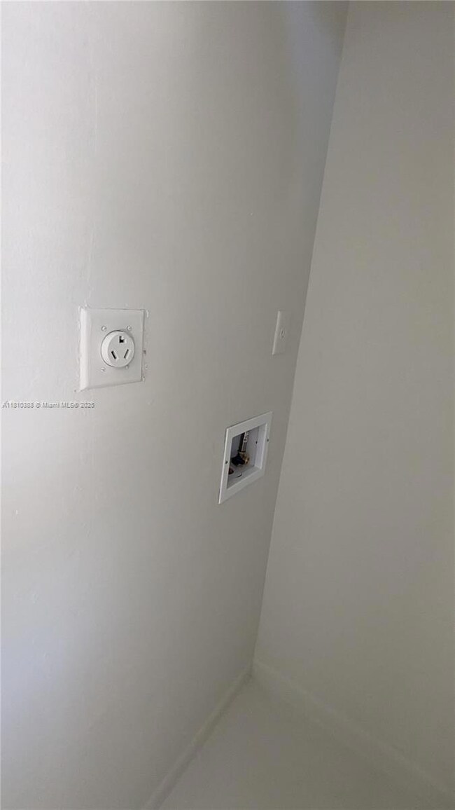 Washer/dryer hookup located in closet in kitchen. Must be stackable - tenant to bring their own