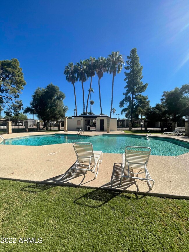 Pool across the street