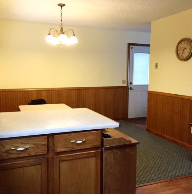 Dining from kitchen