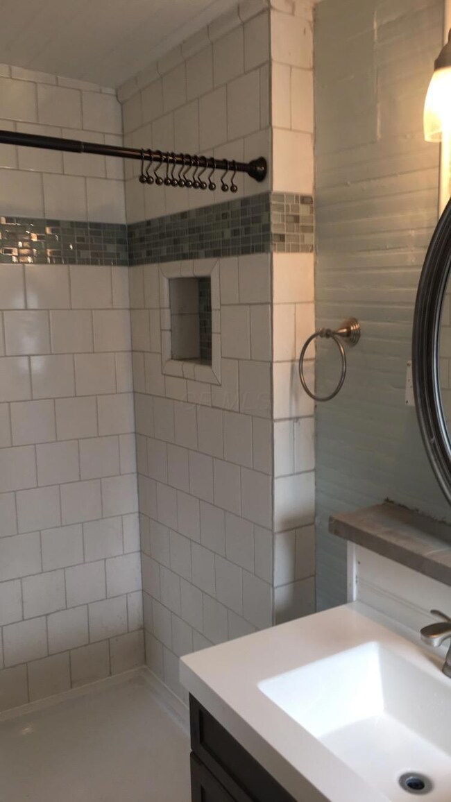 down shower