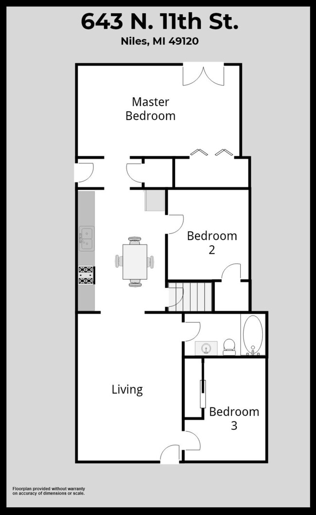 643 N 11th St, Niles, MI 49120 - photo 3