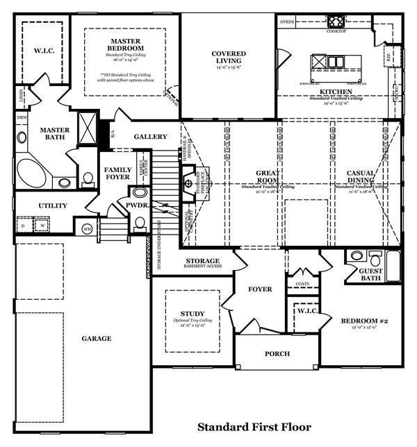 Hargrove First Floor Plan