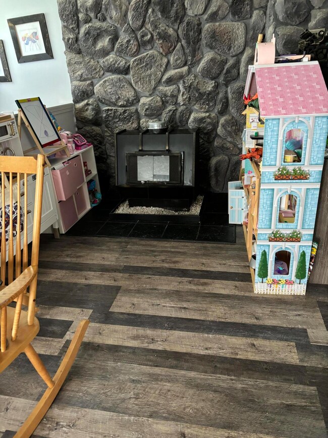 fire place never used