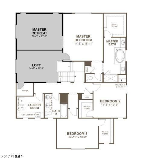 Ivy Plan Upstairs w. Master Retreat