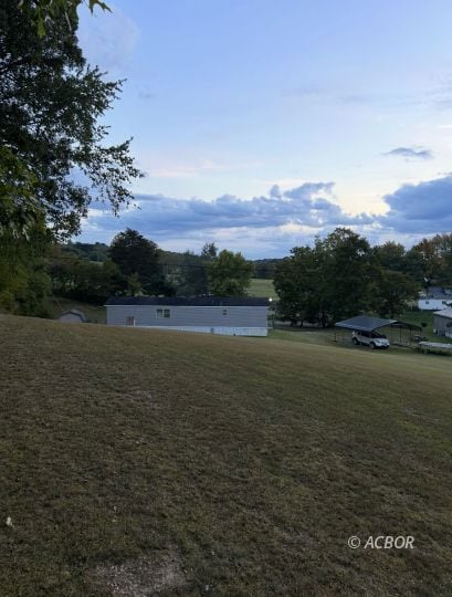 Back view of property