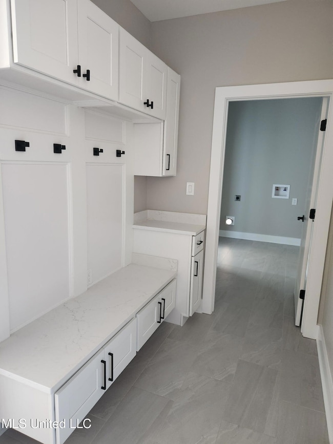 Garage Entry Bench to Laundry Room
