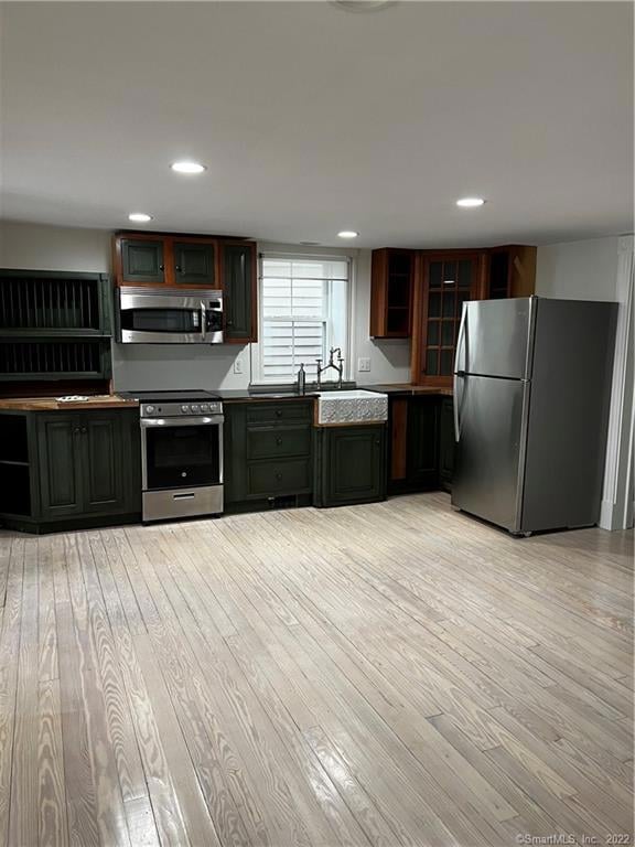 Kitchen open to living room. Very large open space. Could be configured many ways.