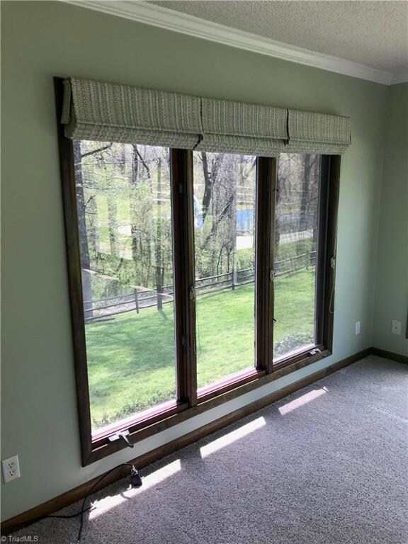 Sunroom views.