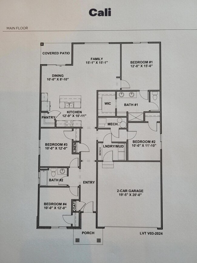 Cali Floor Plan