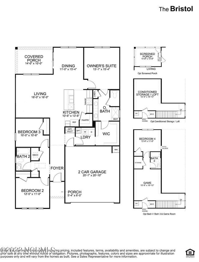 Bristol Floor Plan