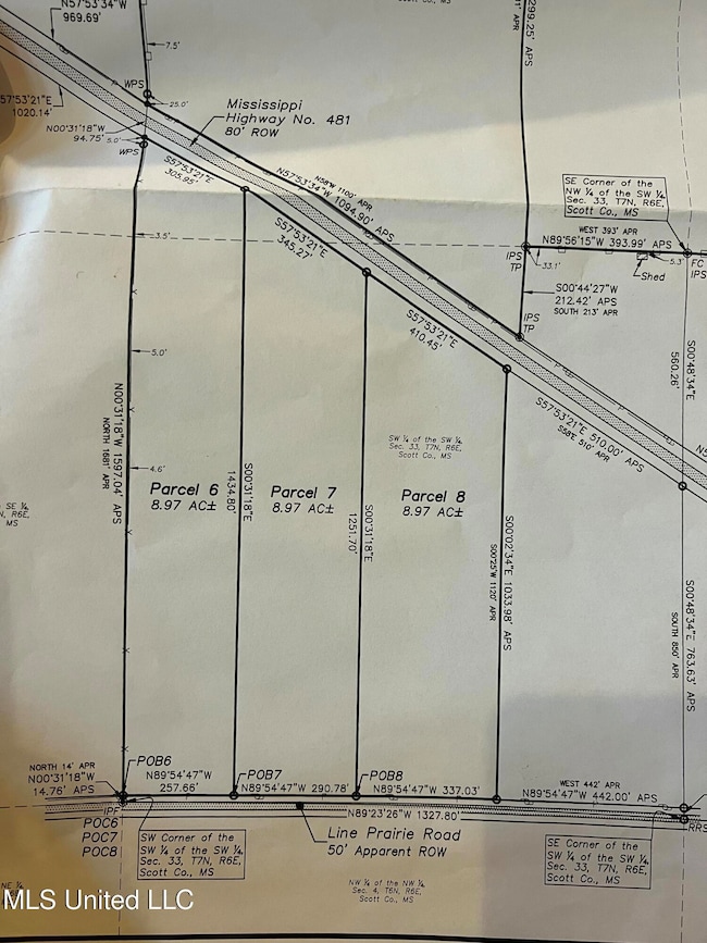 0 Line Prairie Rd, Morton, MS 39117 - photo 2