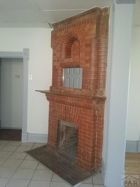 Dining Room fireplace