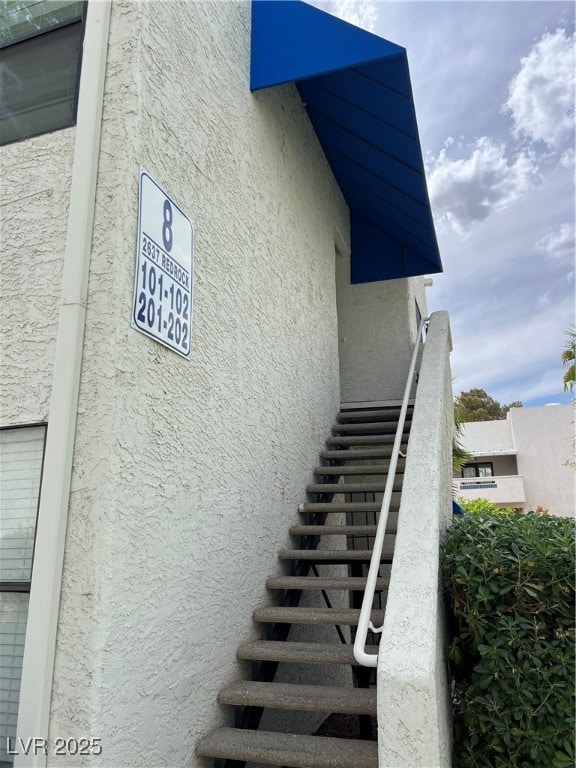 View of staircase
