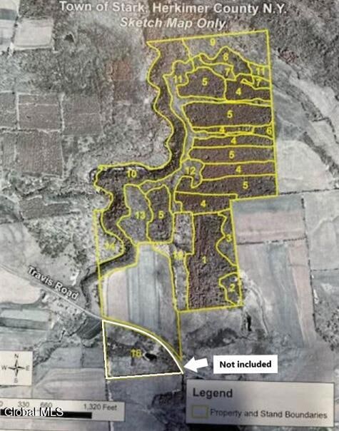 177.70 acre - Travis Rd lot