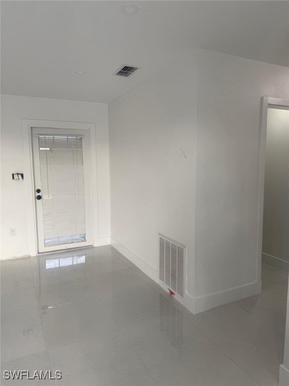 View of spare room