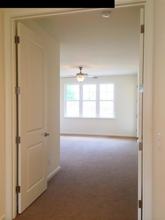 Beautiful double door to Master Suite