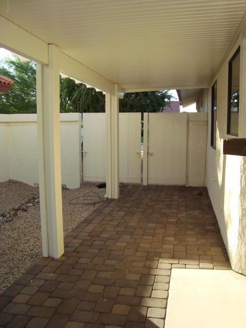 DOUBLE GATED SIDE ENTRY