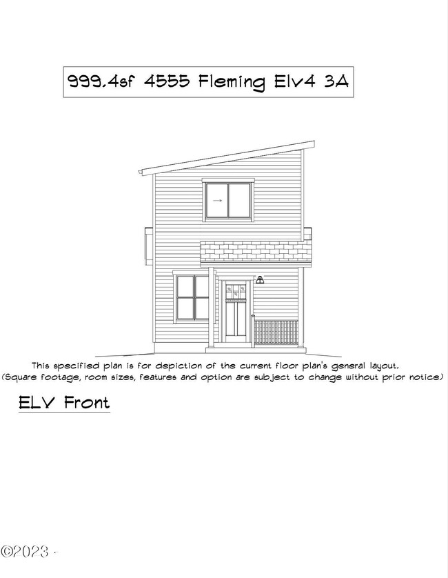 Front Elevation