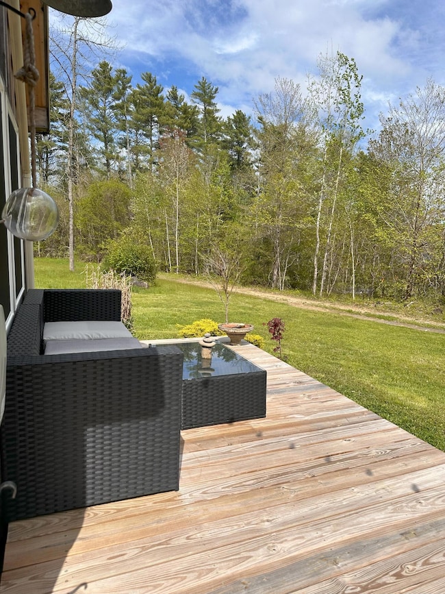 View of the Side yard- Deer Crossing