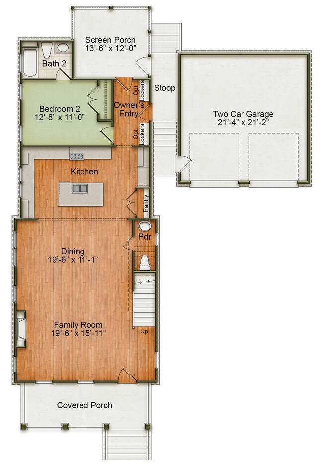 Tradd first floor plan
