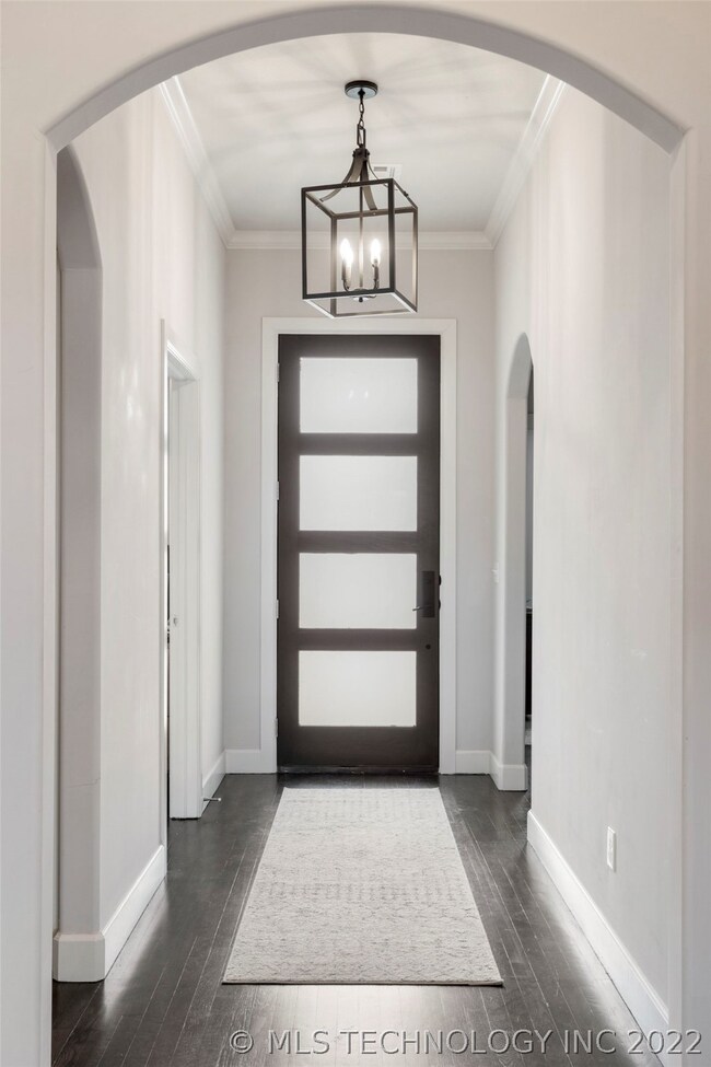 Interior main entrance