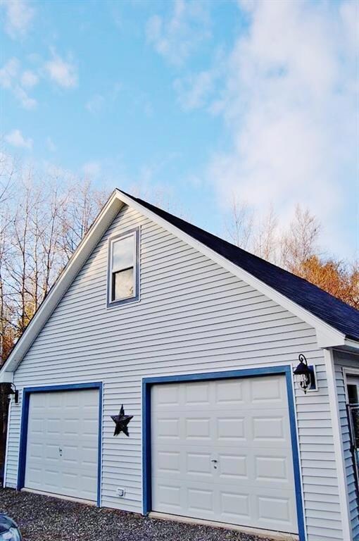 2 Car Detached Garage