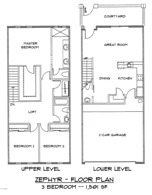 Floor Plan Zephyr 1501