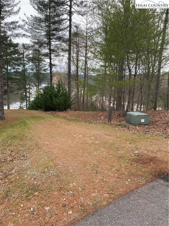 Driveway to property.