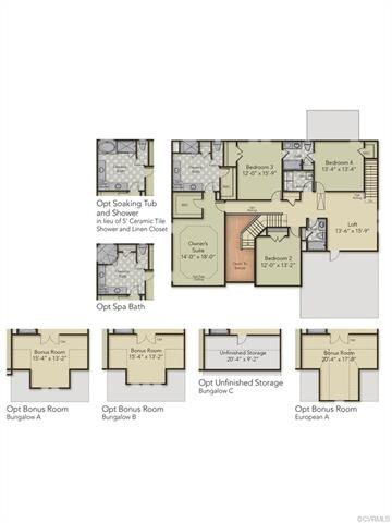 Second Floor Layout