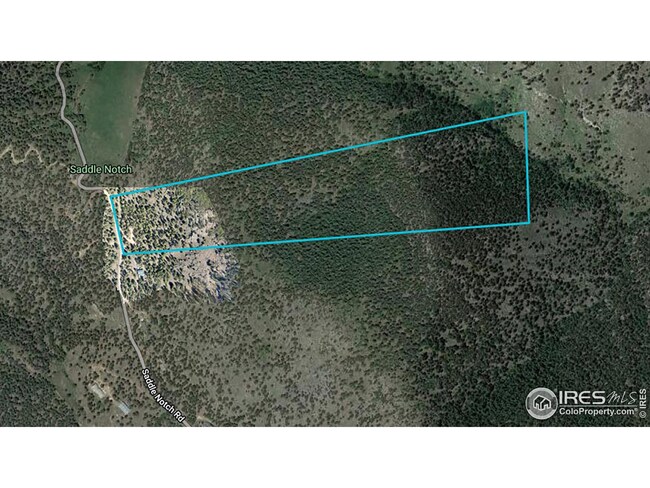 Property lines in image are estimates.