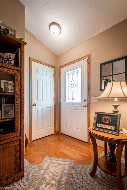 Entry with coat closet