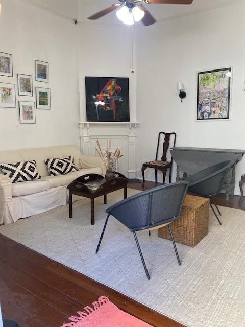 Entrance to living room