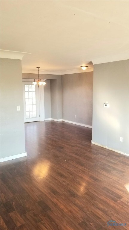 Looking to dining room from front living room