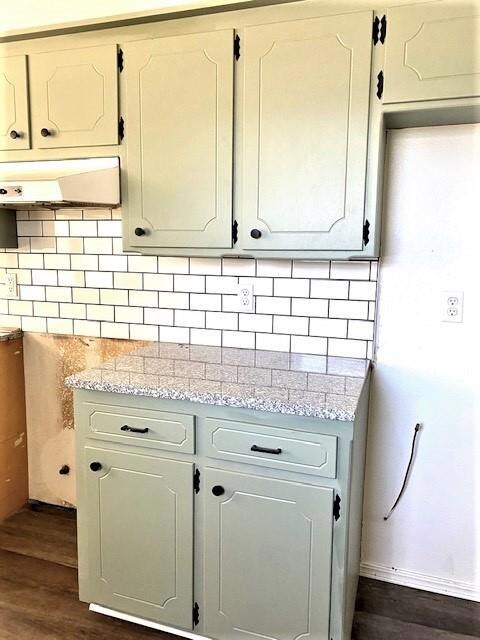 Kitchen is So modern and Refined yet comfy and war