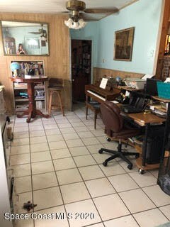 Bonus room inside front door