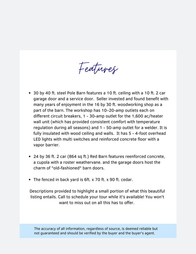 Blue Modern Real Estate Marketing Letter