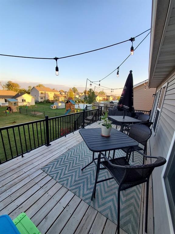 View from deck.