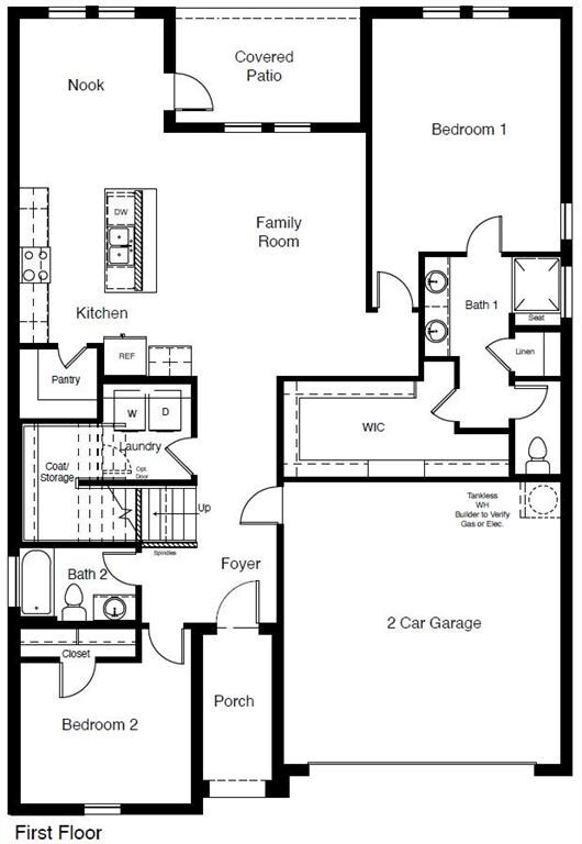 All photos shown here may not depict the specified home & features included are for illustration purposes only .